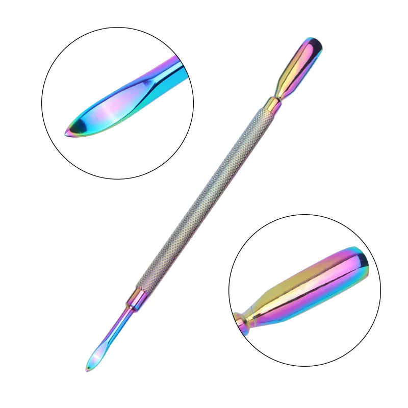 4 Pcs/Set Professional Stainless Steel Nail Care Manicure Kits