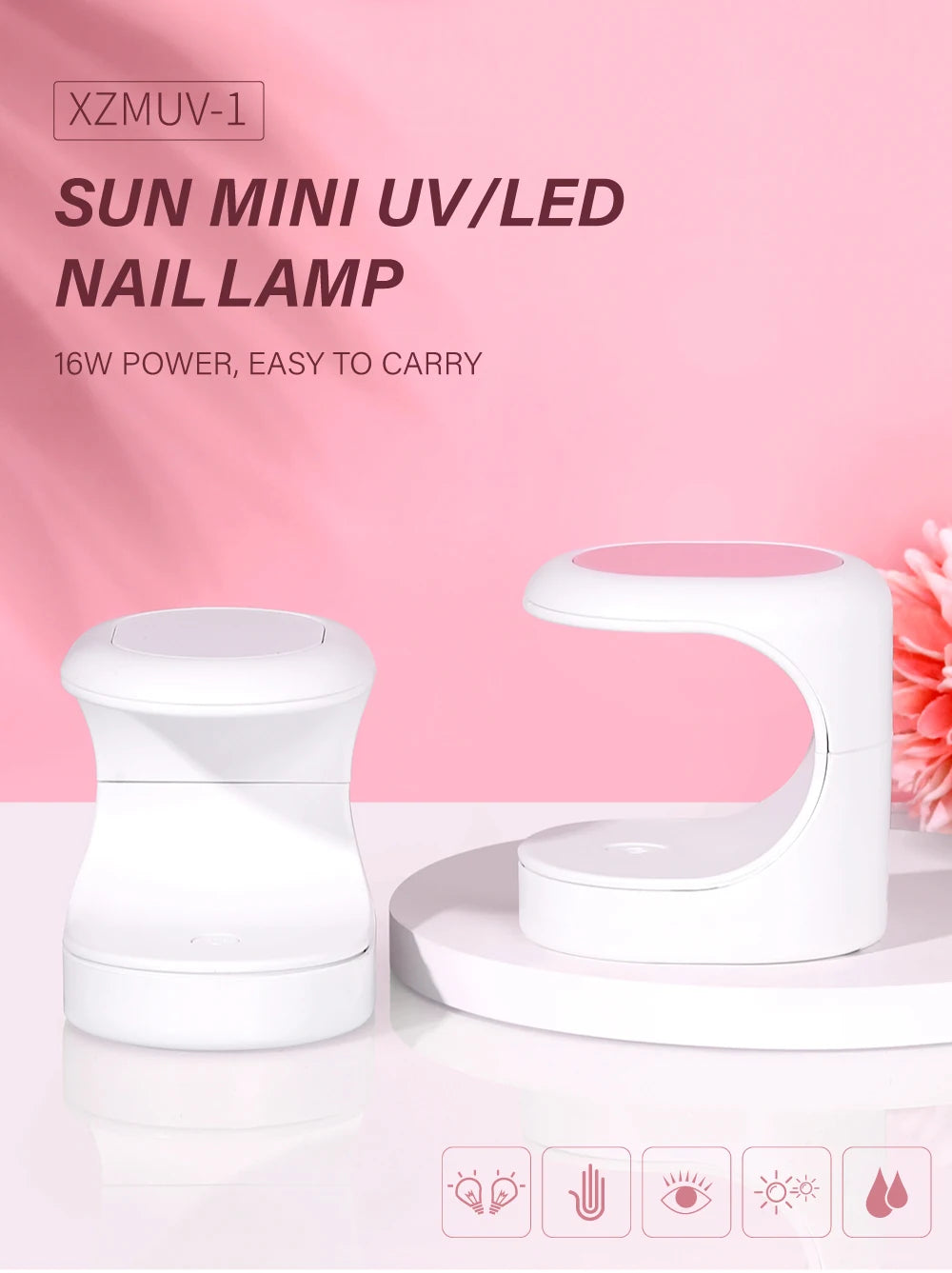 HALAIMAN UV LED Lamp For Nails 16 W