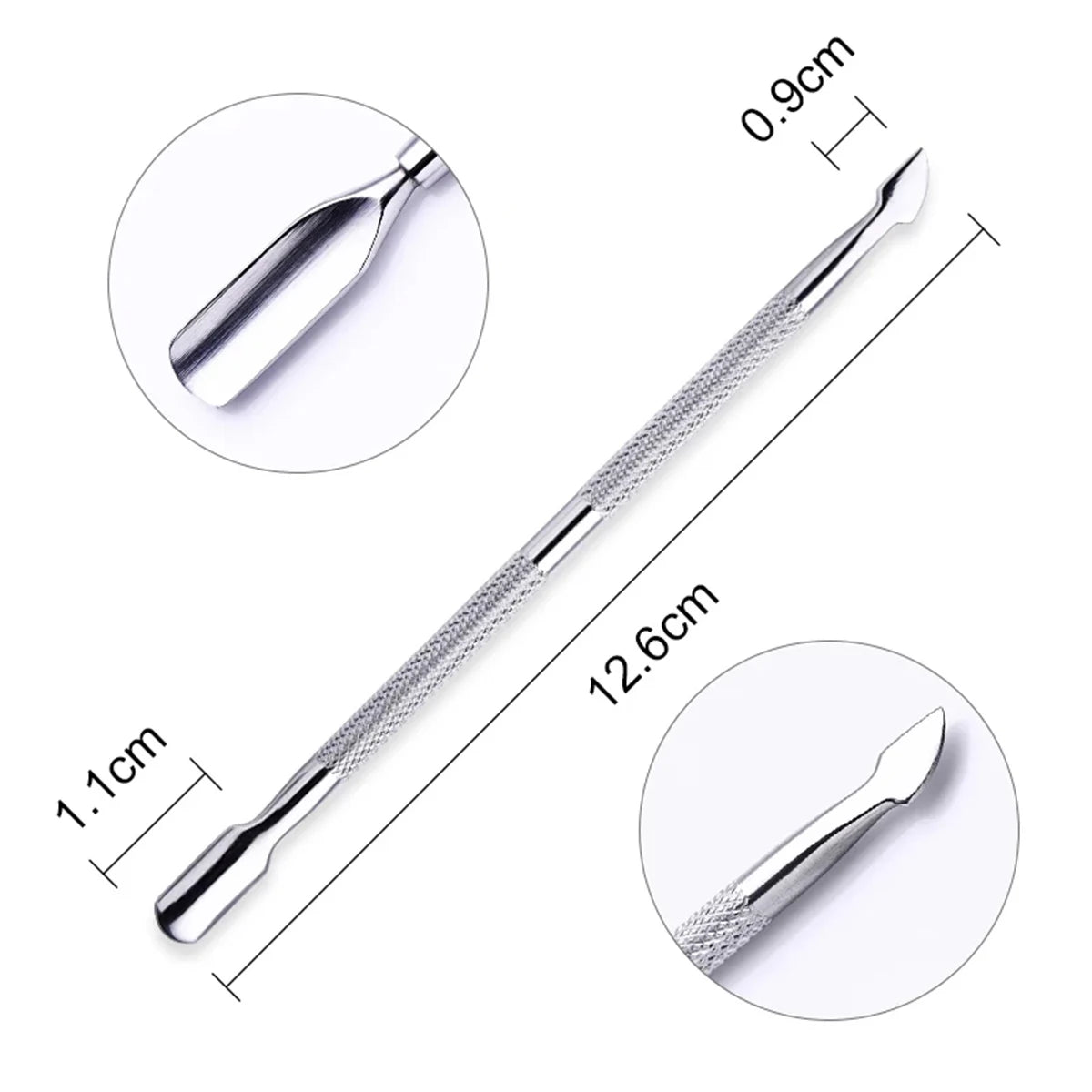 4 Pcs/Set Professional Stainless Steel Nail Care Manicure Kits