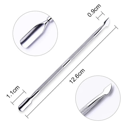 4 Pcs/Set Professional Stainless Steel Nail Care Manicure Kits
