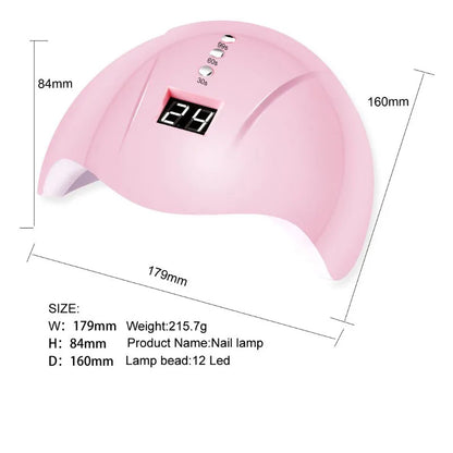 SUN UV LED Lamp For Nails Dryer 36W
