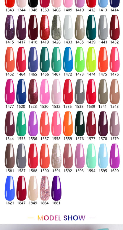 NAILCO 15ml 20/30pcs Gel Nail Polish Set