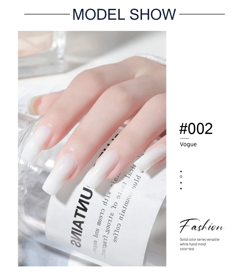 Poly Nail Gel Set of  8/6/4 PCS Poly UV Gel Set