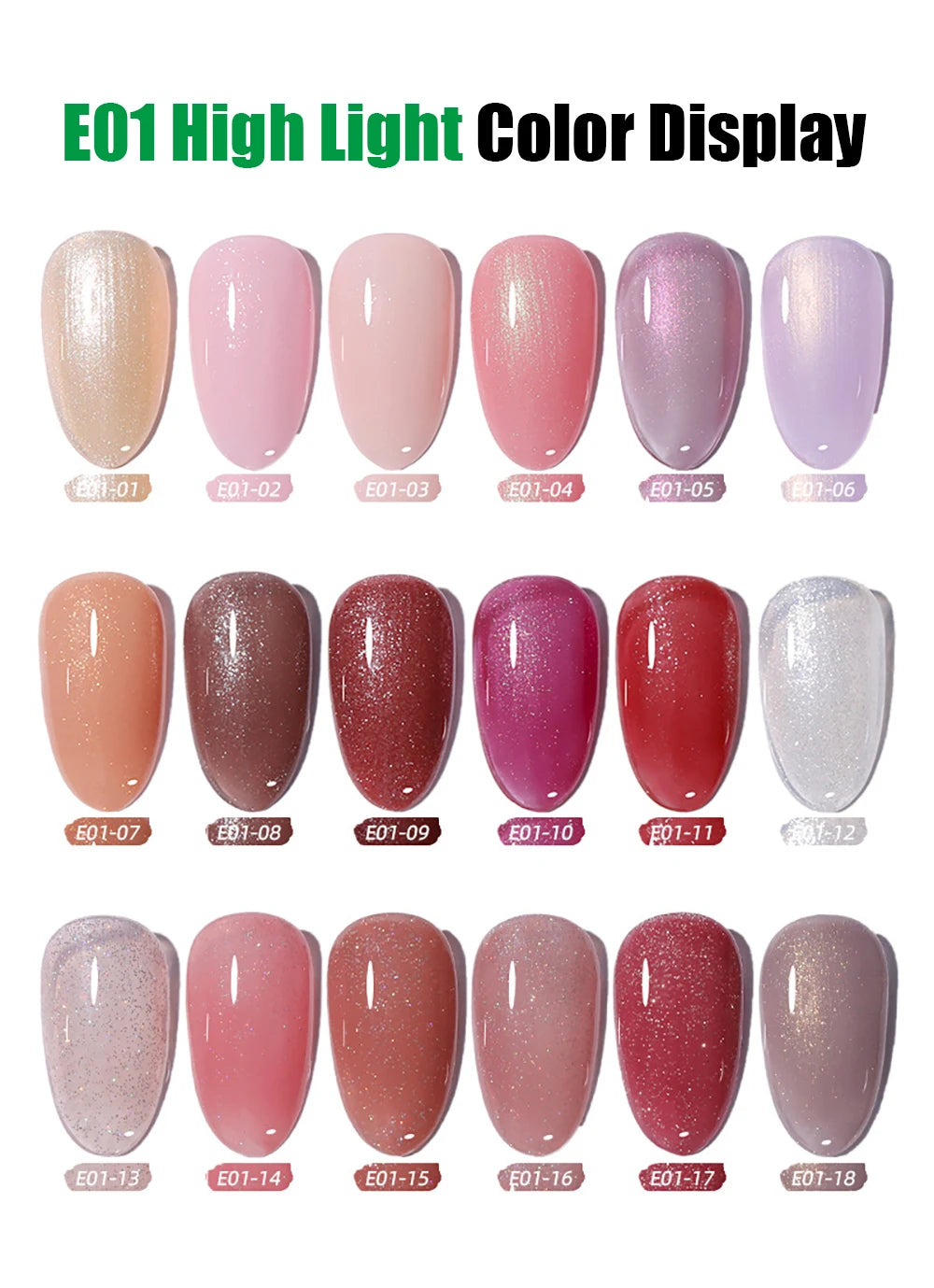Vendeeni 15ml Highlight Gel Nail Polish