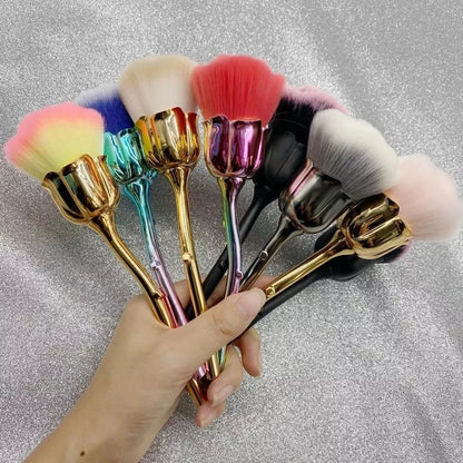 LAIKOU Rose Nail Art Dust Brush