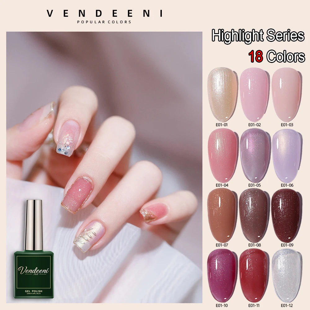 Vendeeni 15ml Highlight Gel Nail Polish