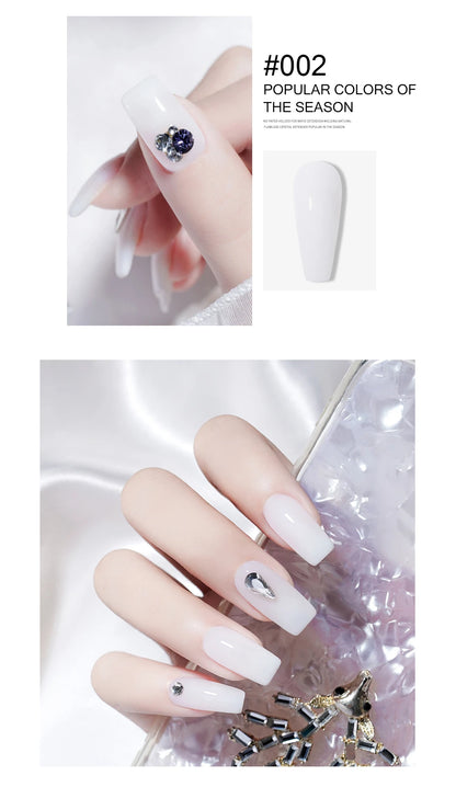 Poly Nail Gel Set of  8/6/4 PCS Poly UV Gel Set