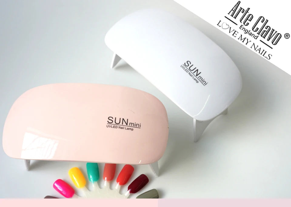 USB 6W Mini UV Desk Drying Nail Lamp