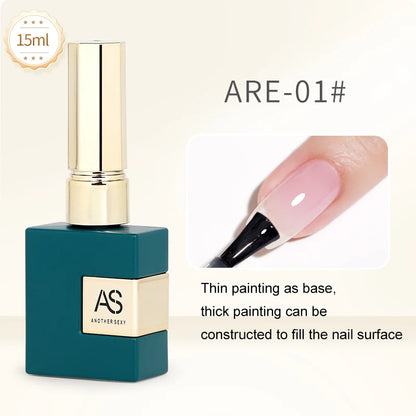 AS 15ml Base and Top Coat for Gel Polish Semi-permanent