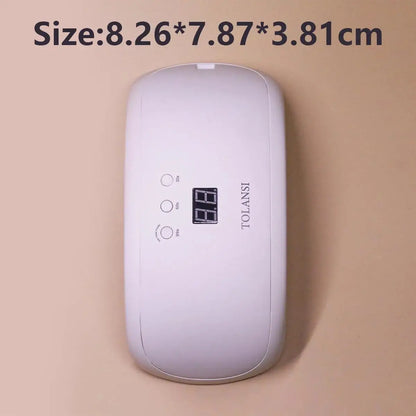 TOLANSI Nail Lamp US/EU Plug UV Art Beauty 36W Digital Screen