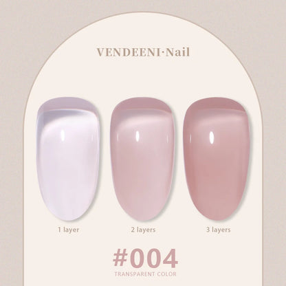 Vendeeni 24 Colors Jelly Transparent Gel Nail Polish 15ml