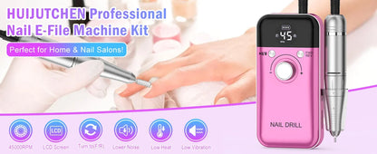 45000 RPM Portable Electric Nail Drill