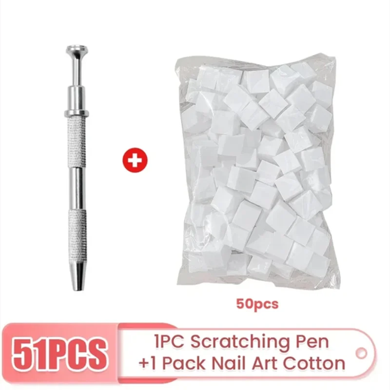 50/150pcs Sponge Gradient Nail Art Stamper Tools