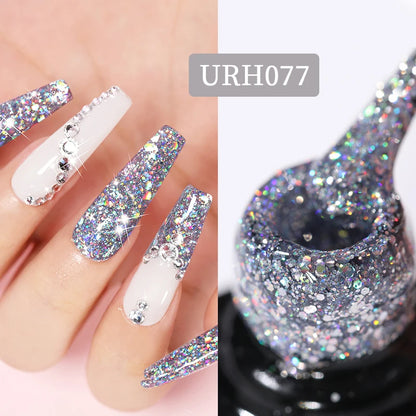 UR SUGAR 7ml Glass Bottle Color Gel Nail Polish Semi-permanent