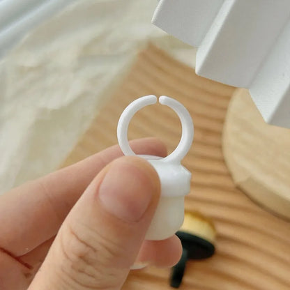 Oval Nail Art Dust Brush