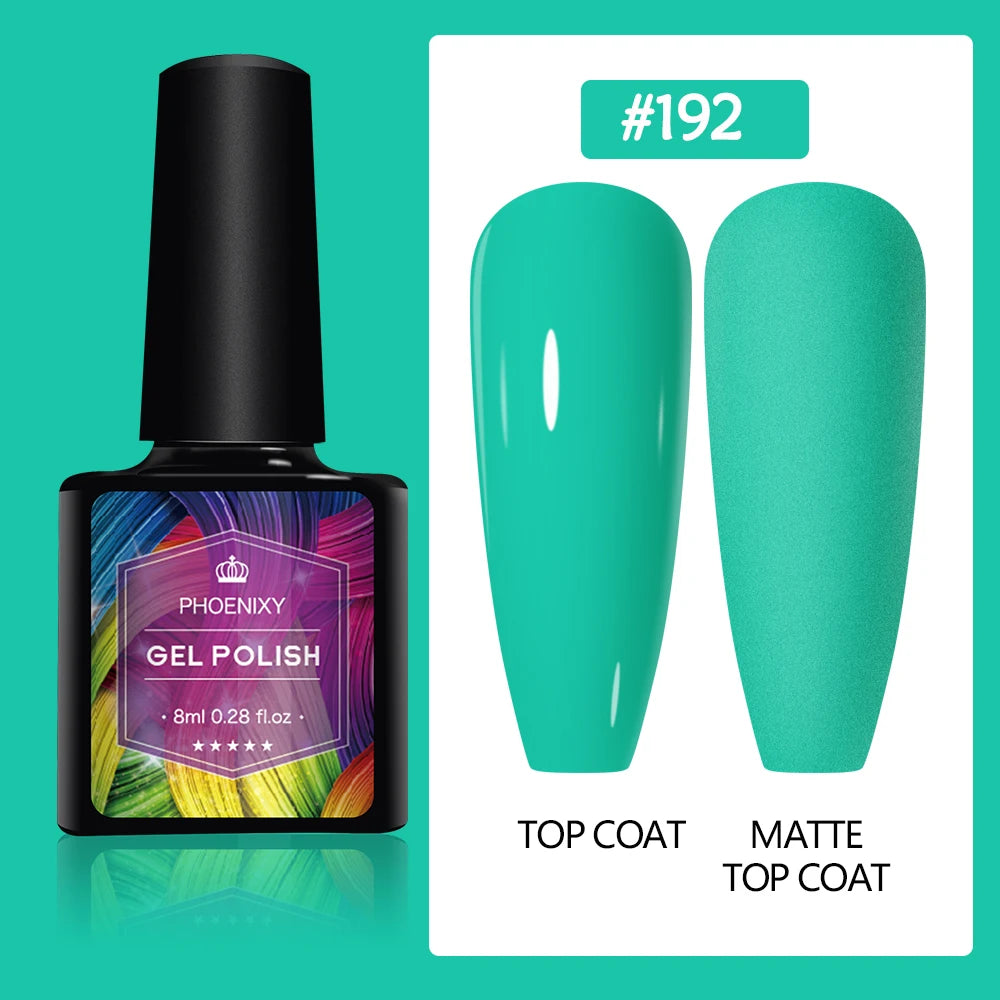 UV LED Gel Nail Polish 70 Colors Glitter 7ml