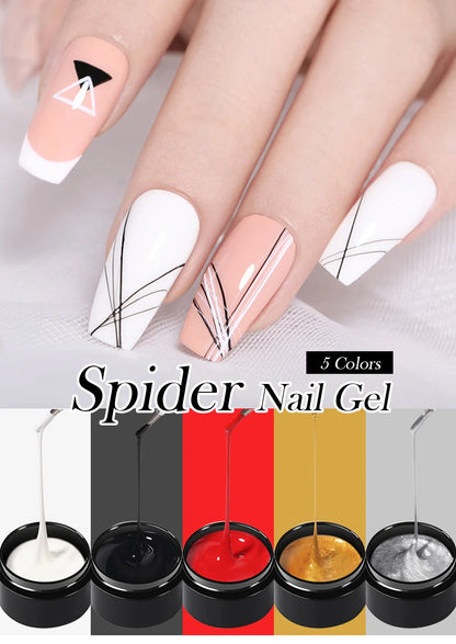 UV Painting Outline Gel Varnish Nails Art All For Manicure
