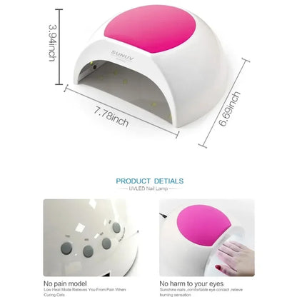 SUNUV 48W UV Nail Lamp