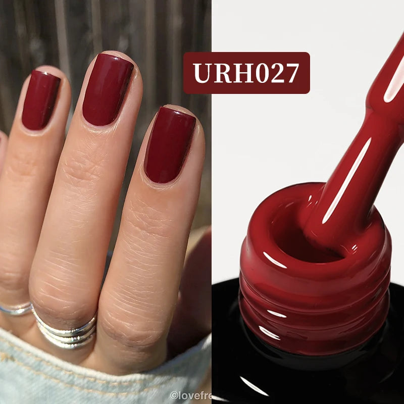 UR SUGAR 7ml Glass Bottle Color Gel Nail Polish Semi-permanent