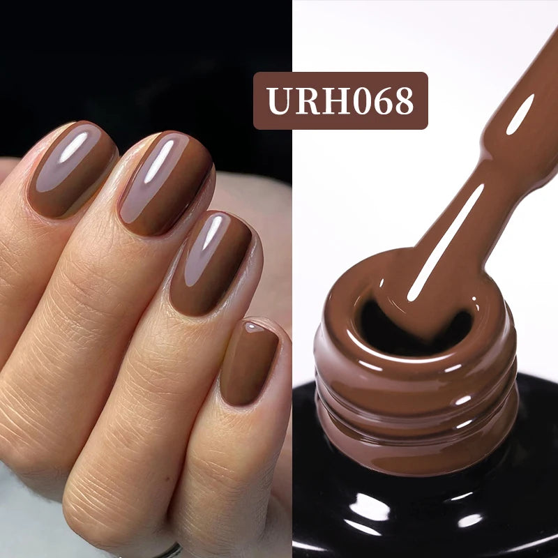 UR SUGAR 7ml Glass Bottle Color Gel Nail Polish Semi-permanent