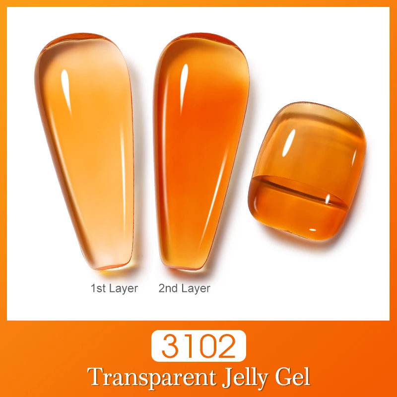 NAILCO 2pc 15ml  Jelly Color Gel Polish Set