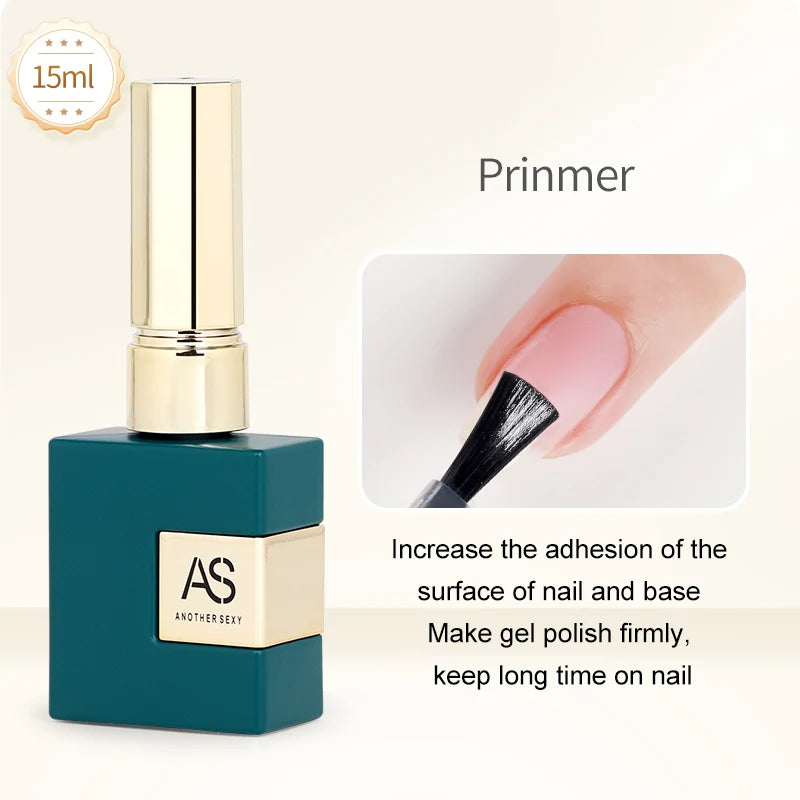 AS 15ml Base and Top Coat for Gel Polish Semi-permanent