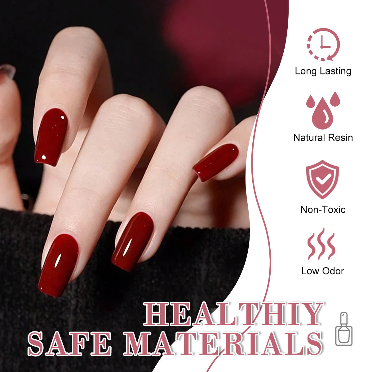 Limegirl DIY Nail Kit with 54W UV Nail Lamp_9 Colors Gel Polish Set Starter Kit