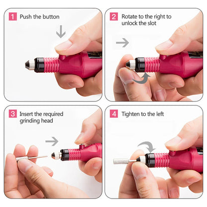 Electric Nail Drill Machine 20000RPM