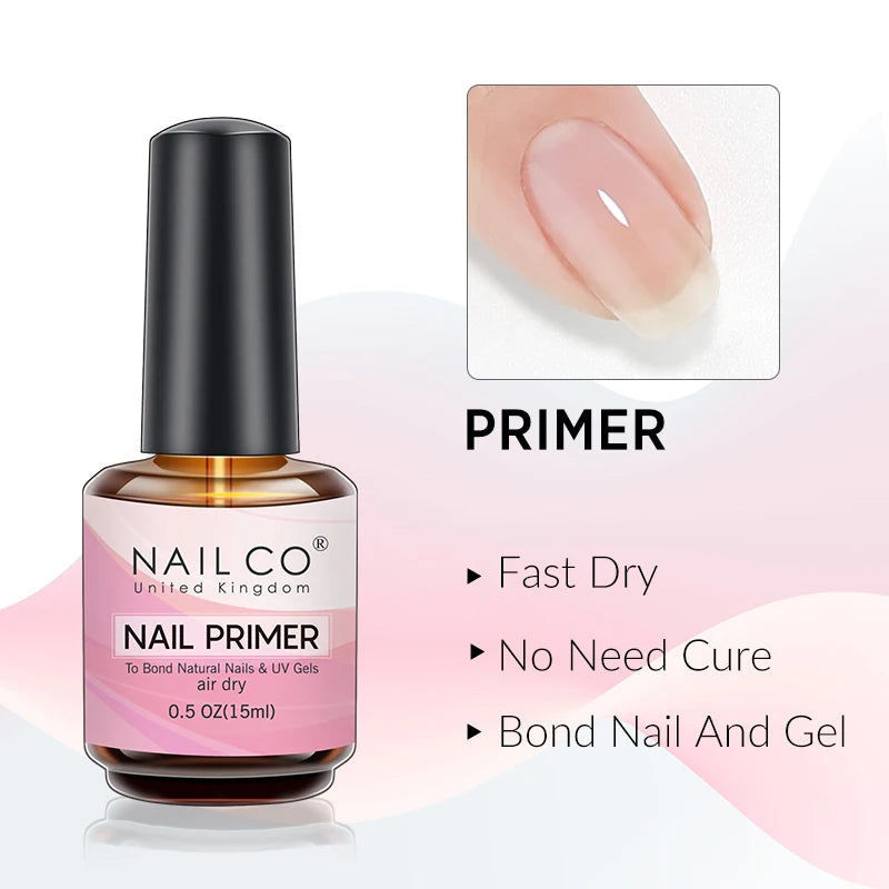 NAILCO 15ml Translucent Gel Nail Polish Semi-permanent Varnish