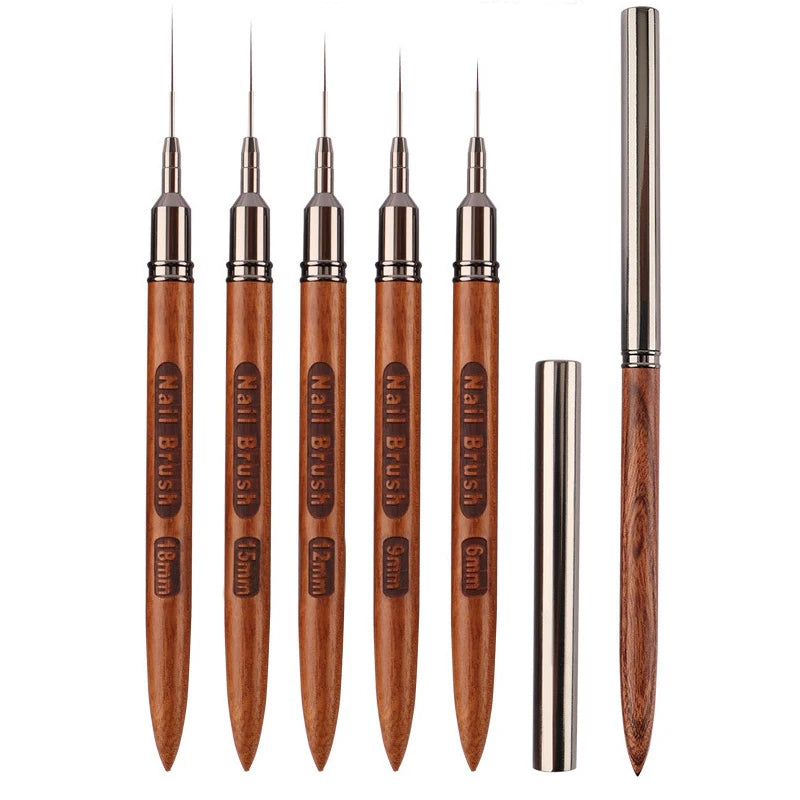 Thin Nail Liner Brush 6/9/12/15/18mm