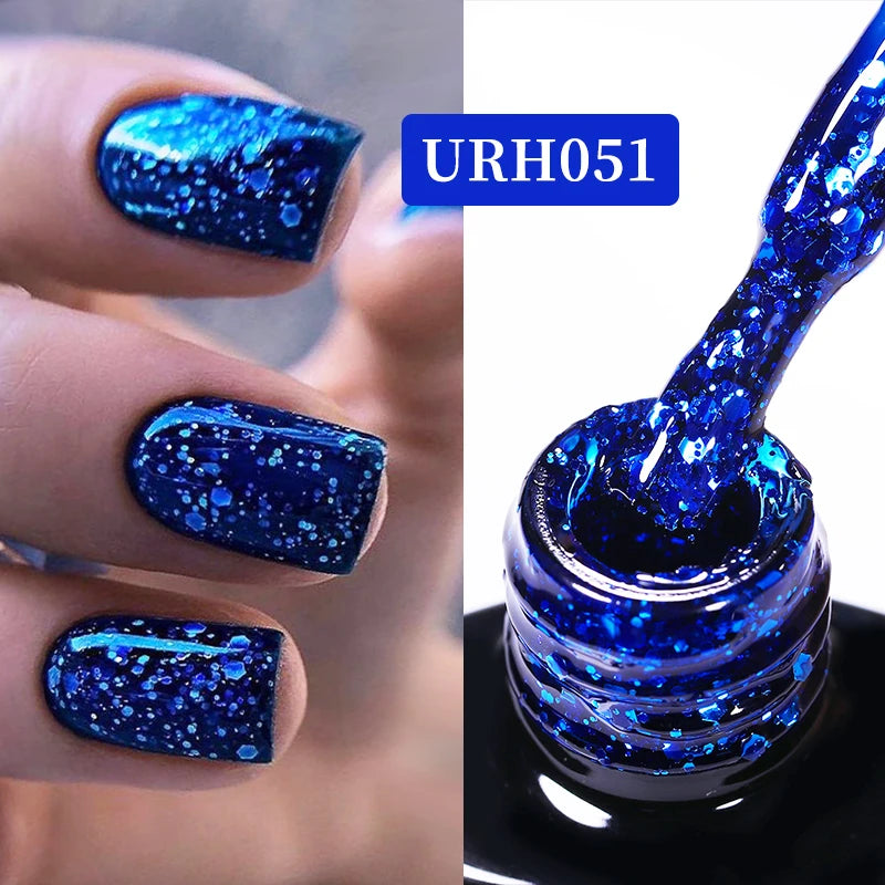 UR SUGAR 7ml Glass Bottle Color Gel Nail Polish Semi-permanent