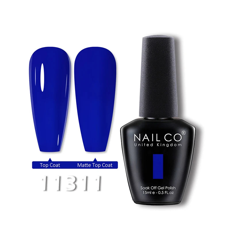 NAILCO 15ml Translucent Gel Nail Polish Semi-permanent Varnish