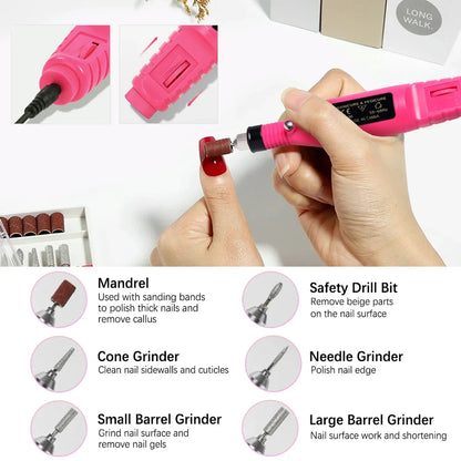 Electric Nail Drill Machine 20000RPM