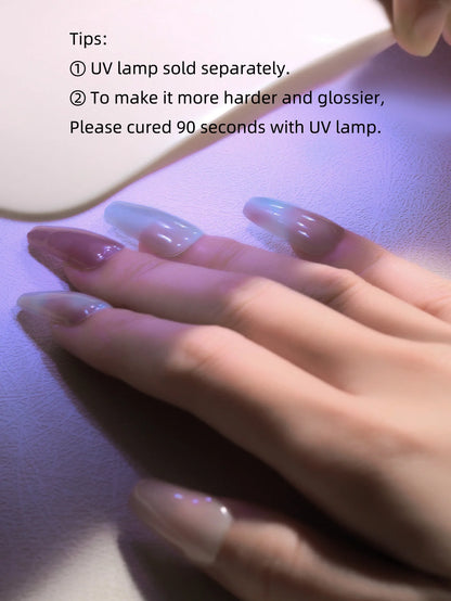 16 Tips Semi-Cured Gel Nail Strips
