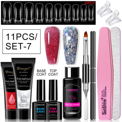 Poly Nail Gel Set for Extension Nails