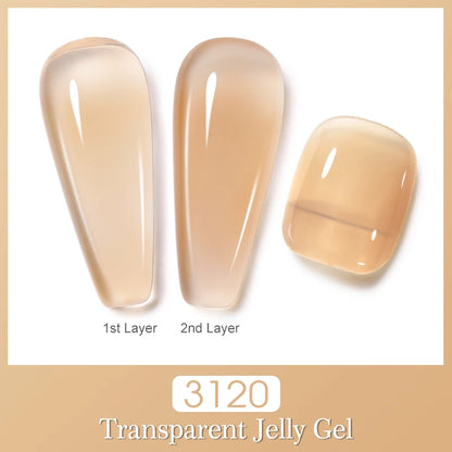 NAILCO 2pc 15ml  Jelly Color Gel Polish Set