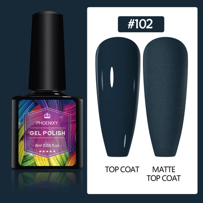 UV LED Gel Nail Polish 75 Colors Glitter 7ml
