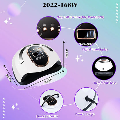 Professional Portable UV LED Nail Dryer Fast Curing Light