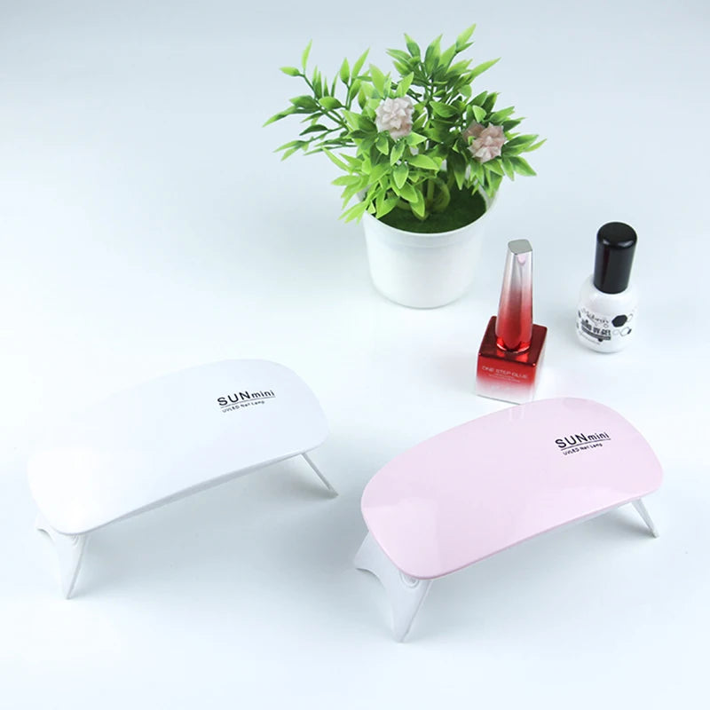 Portable Mini USB 6W 3 LED Desk Drying Nail Lamp