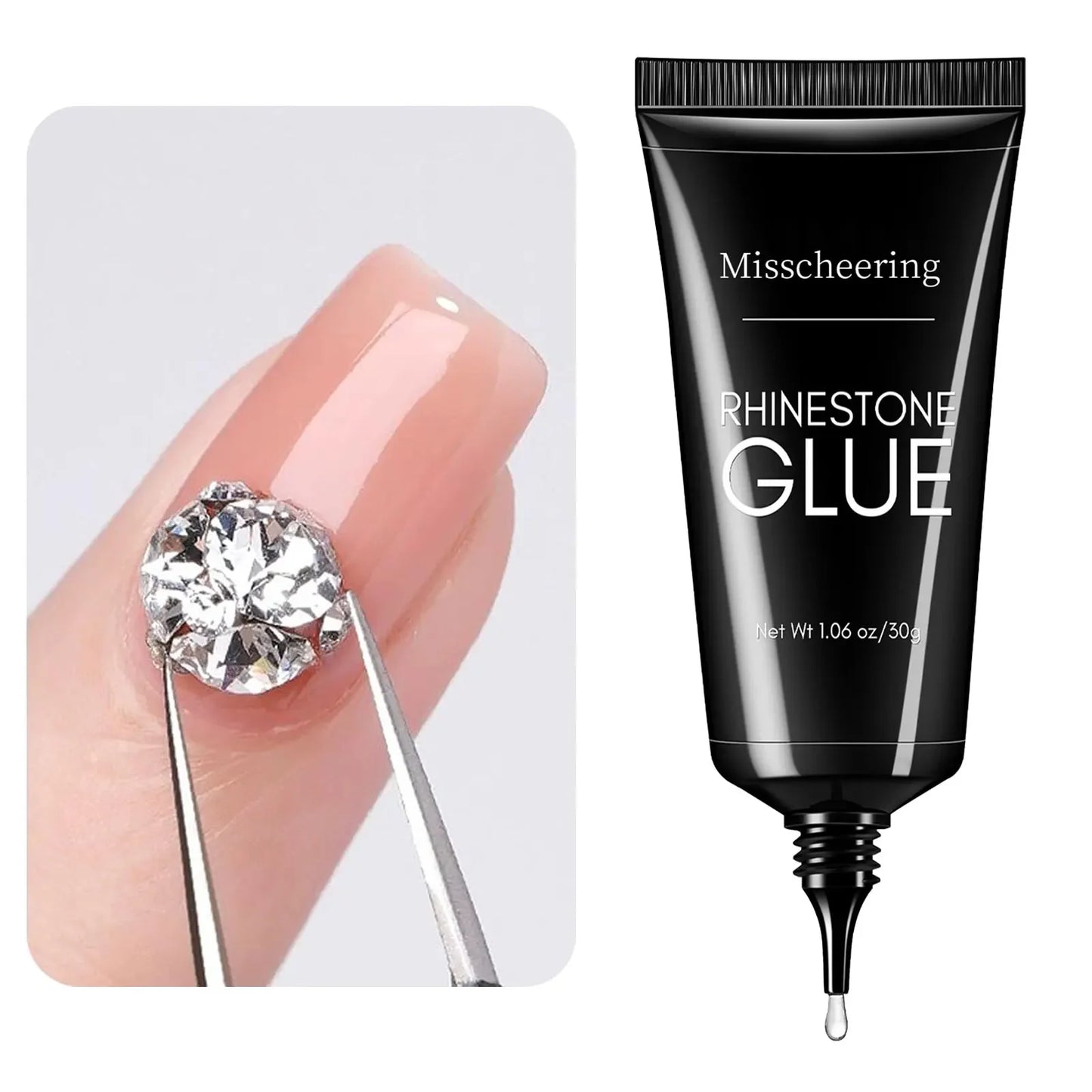 30g Nail Rhinestone Glue for Nails Super Strong