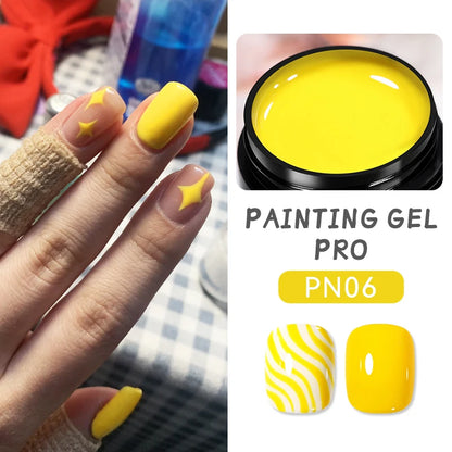 UV Painting Outline Gel Varnish Nails Art All For Manicure