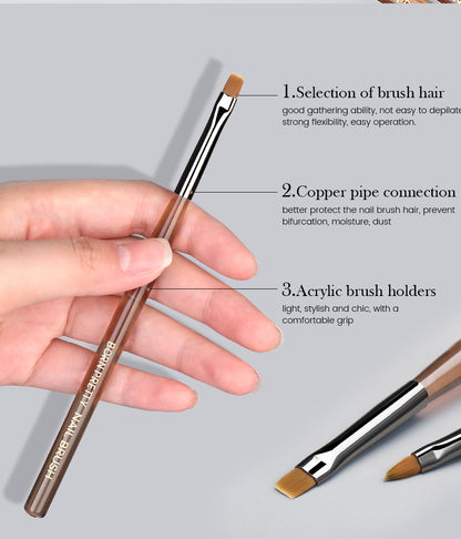 BORN PRETTY Nail Art Brush 9 Sizes  Nail Art Manicure Tool