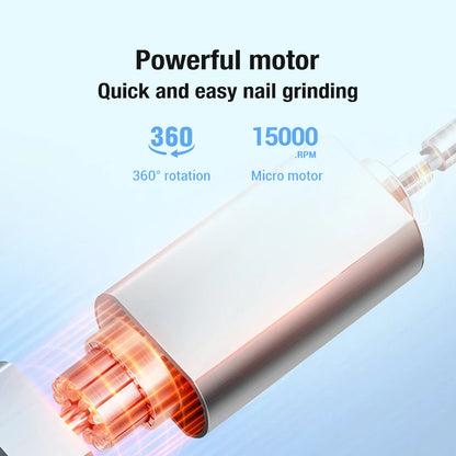 Professional Cordless Nail Drill_15000RPM