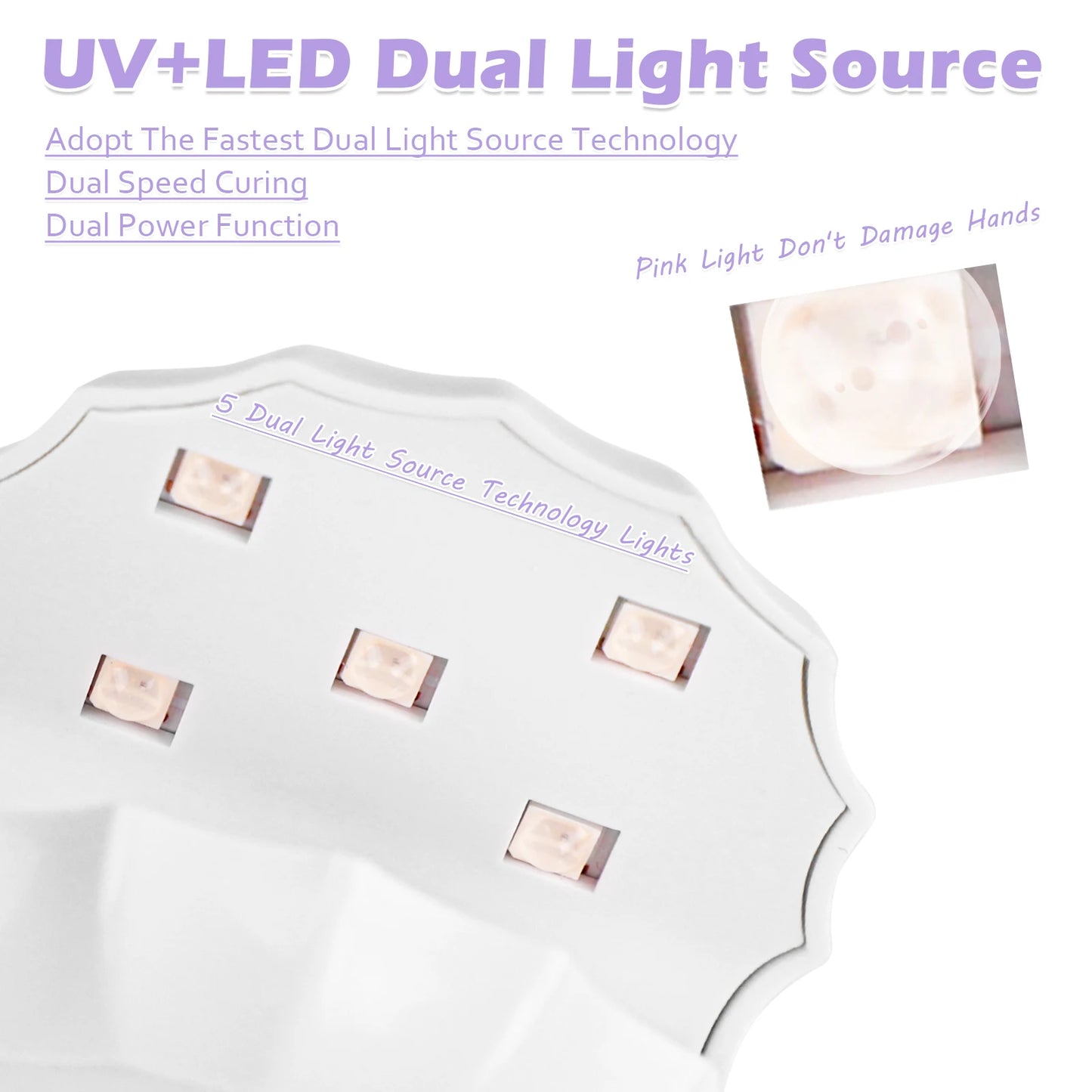 UV Light Lamps for DIY Nail