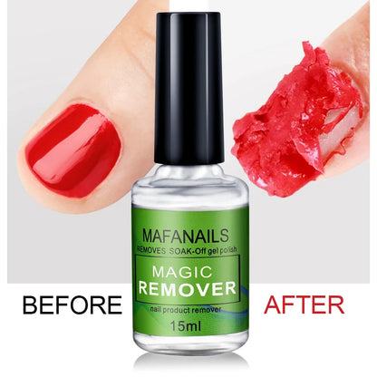 MAFANAILS 15ml Magic Nail Gel Polish Remover