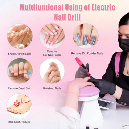 Electric Nail Drill Machine 20000RPM