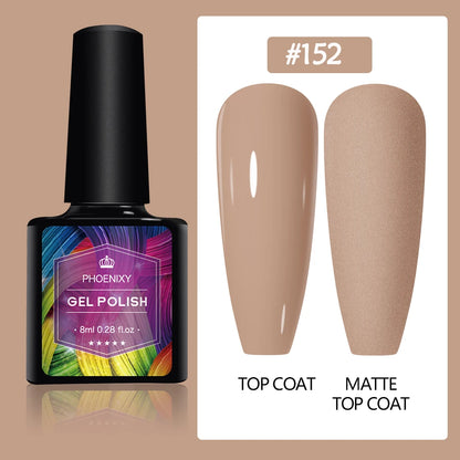 UV LED Gel Nail Polish 70 Colors Glitter 7ml
