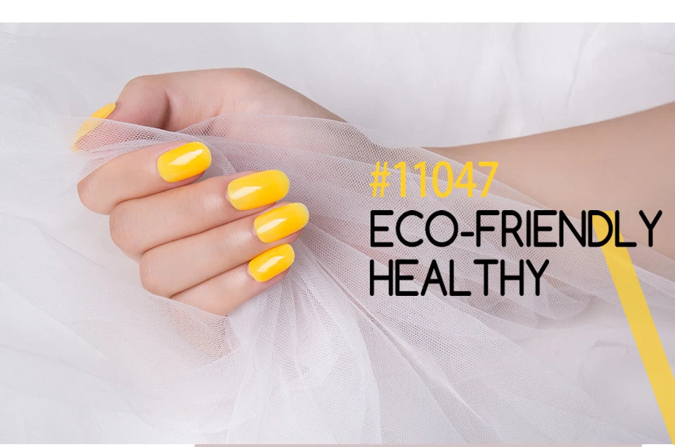 NAILCO 15ml Translucent Gel Nail Polish Semi-permanent Varnish