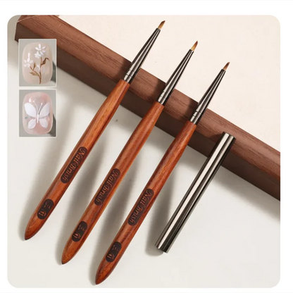 1 Pcs Triangular Brush Nails Art Brush Pen 3D