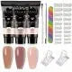 9pcs/set 15ML Nail Extension Gel Poly Gel Semi Permanent